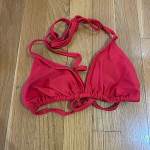 Wild Fable Vibrant Red Bikini Top